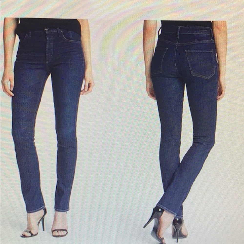 NWOT Citizens of Humanity Arley High rise straight